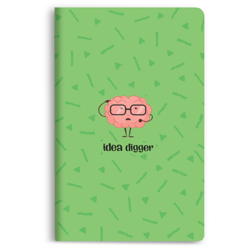 Idea Digger Notebook - morecurry