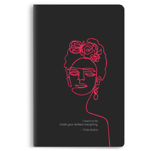 Frida Black Notebook - morecurry